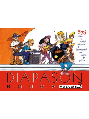 Diapason rouge Volume 3 : 375 chants de variétés française et internationales Visuell